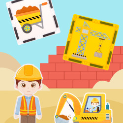 Set constructii magnetice Fantasy Engineering 47 buc