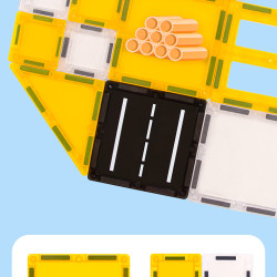 Set constructii magnetice Fantasy Engineering 47 buc