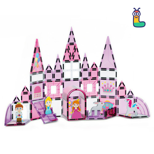 Set constructii magnetice LELINO Fantasy Princess 58 buc