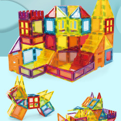 Set constructii magnetice 66 buc