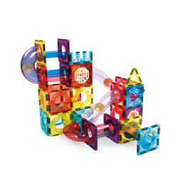 Set constructii magnetice LELINO Roller 72buc