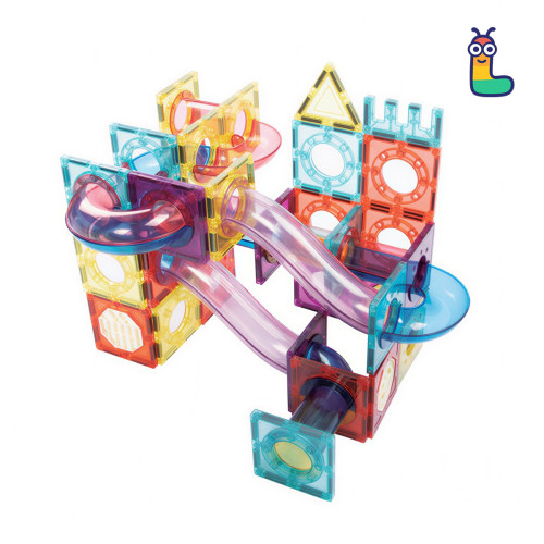 Set constructii magnetice LELINO Roller 72buc