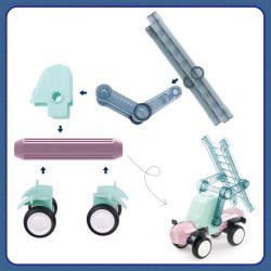 Set constructii magnetice LELINO Sticks 28buc