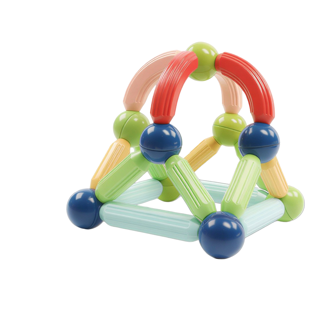 Set constructii magnetice LELINO Sticks